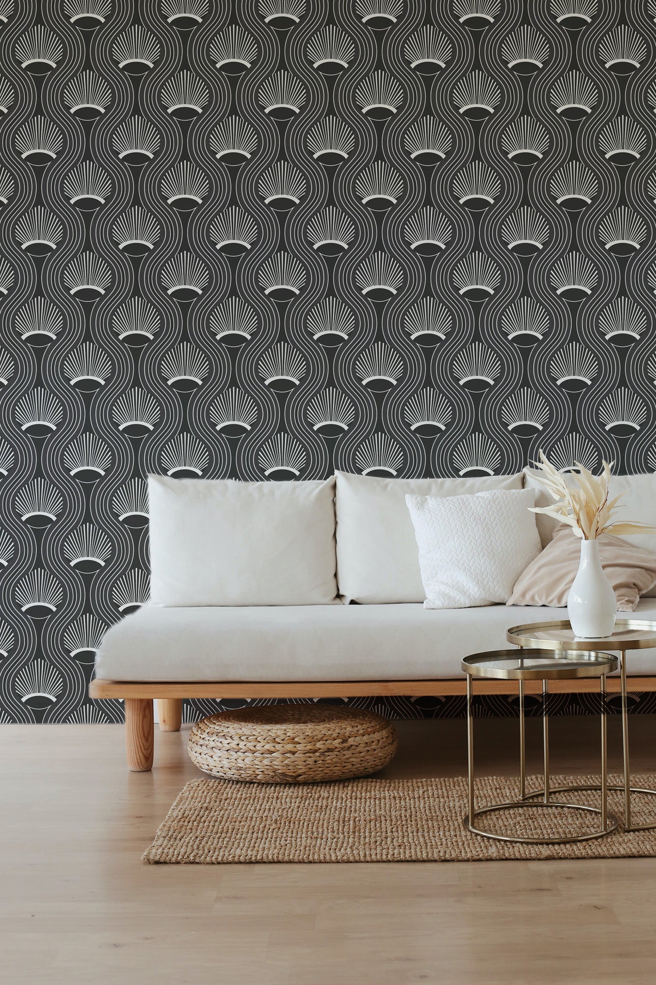Beautiful design wallpaper with shell pattern | Hohenberger