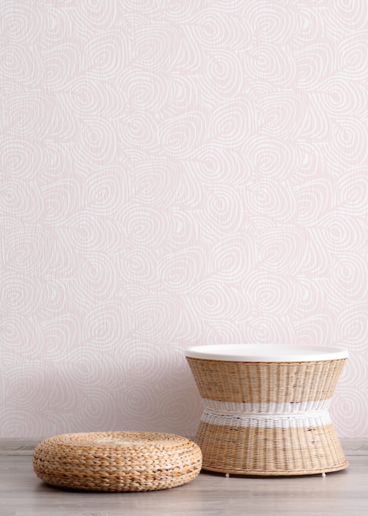 Plume - Blush Wallpaper by Julianne Taylor Style