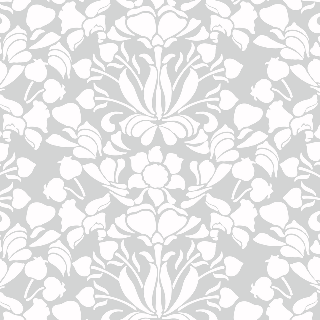 Snapdragon - Pencil Floral Wallpaper