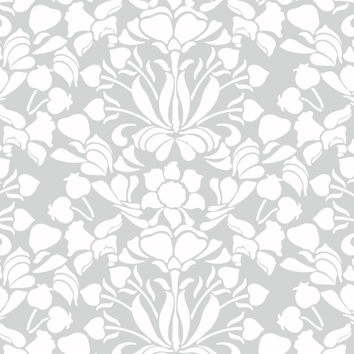Snapdragon - Pencil Floral Wallpaper