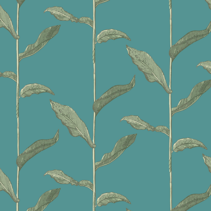 Stalks - Jewel Floral Wallpaper