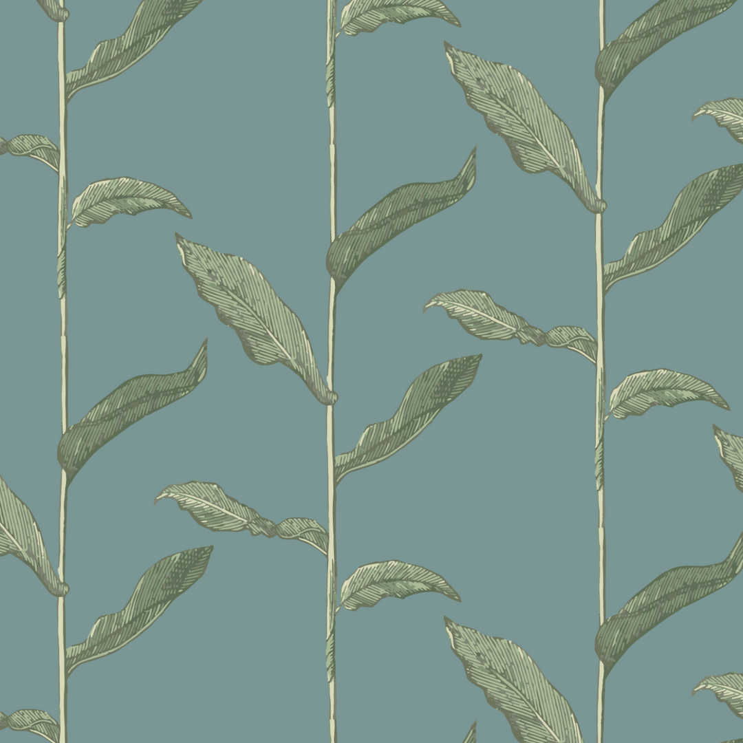 Stalks - Juniper Floral Wallpaper