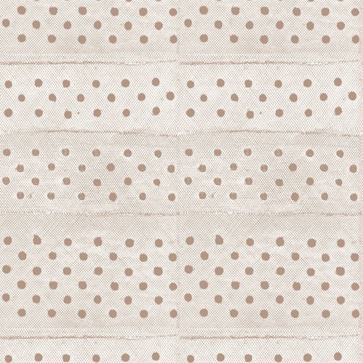 Dots and Stripes - Tan Wallpaper by Mrs Paranjape Papers