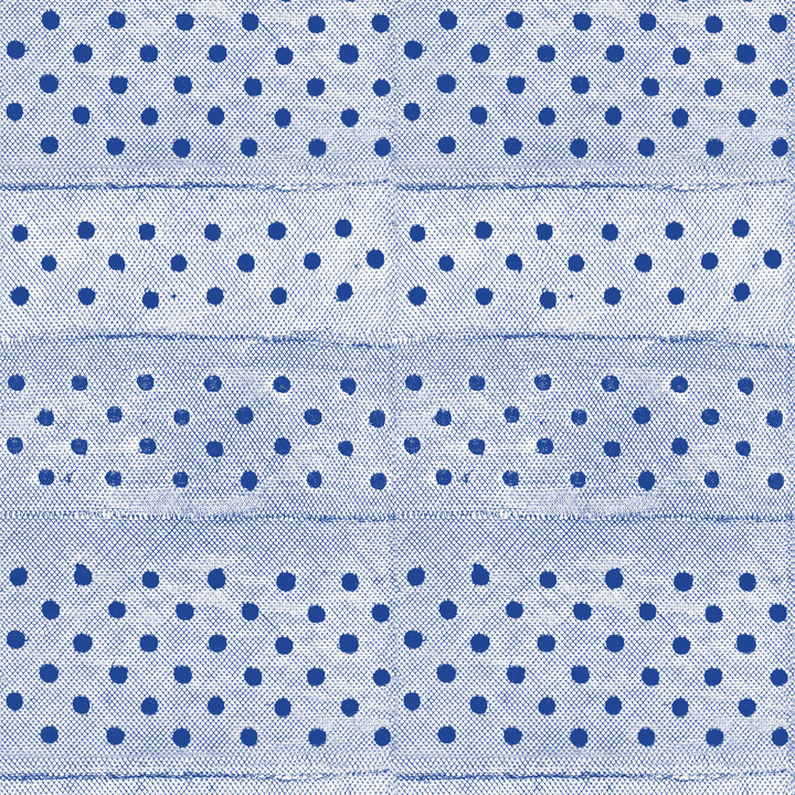 Dots and Stripes - Blue Wallpaper by Mrs Paranjape Papers