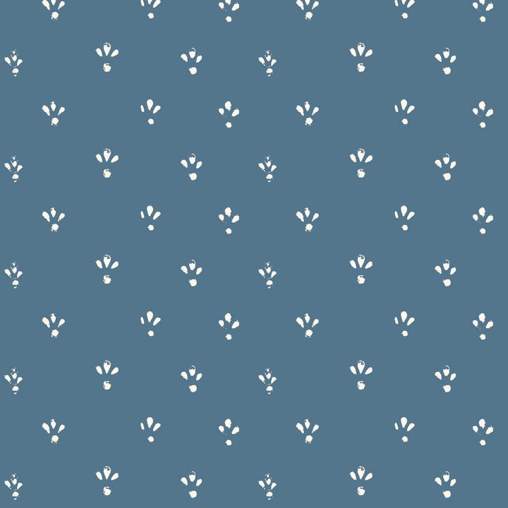 Fleur - Blue Salt Wallpaper