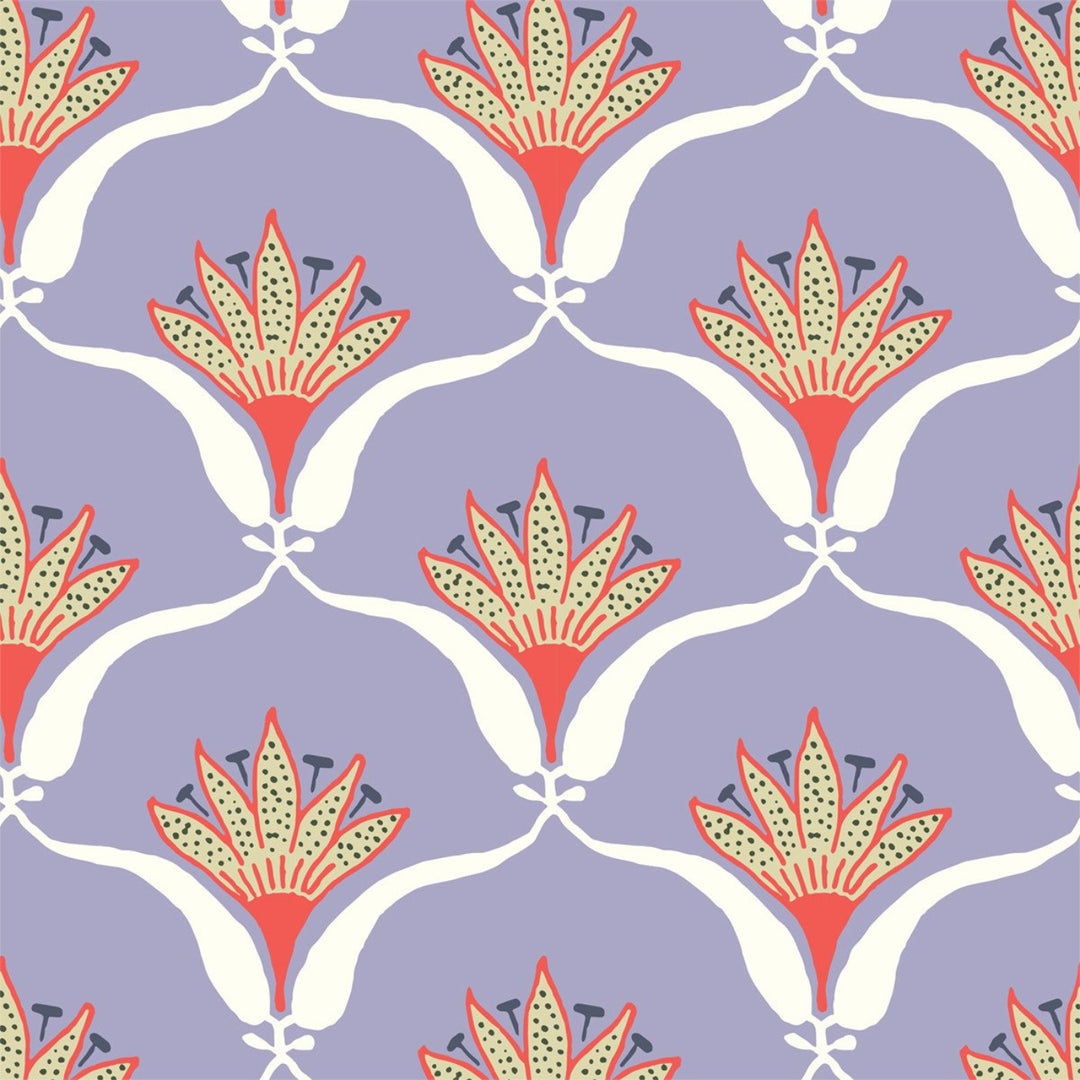 Wallflower - Lilac Wallpaper by Julianne Taylor Style
