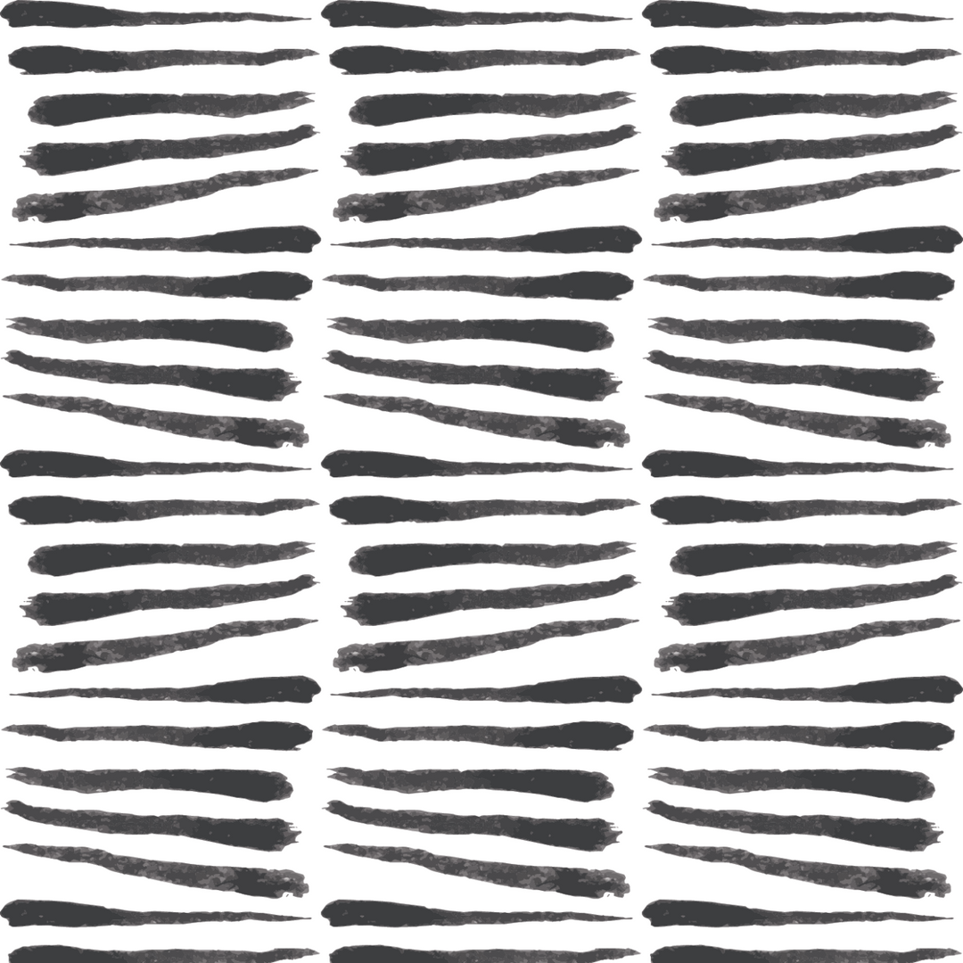 Zebra - Black & White Wallpaper